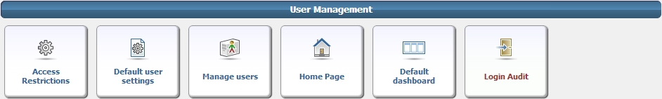 Admin User Management